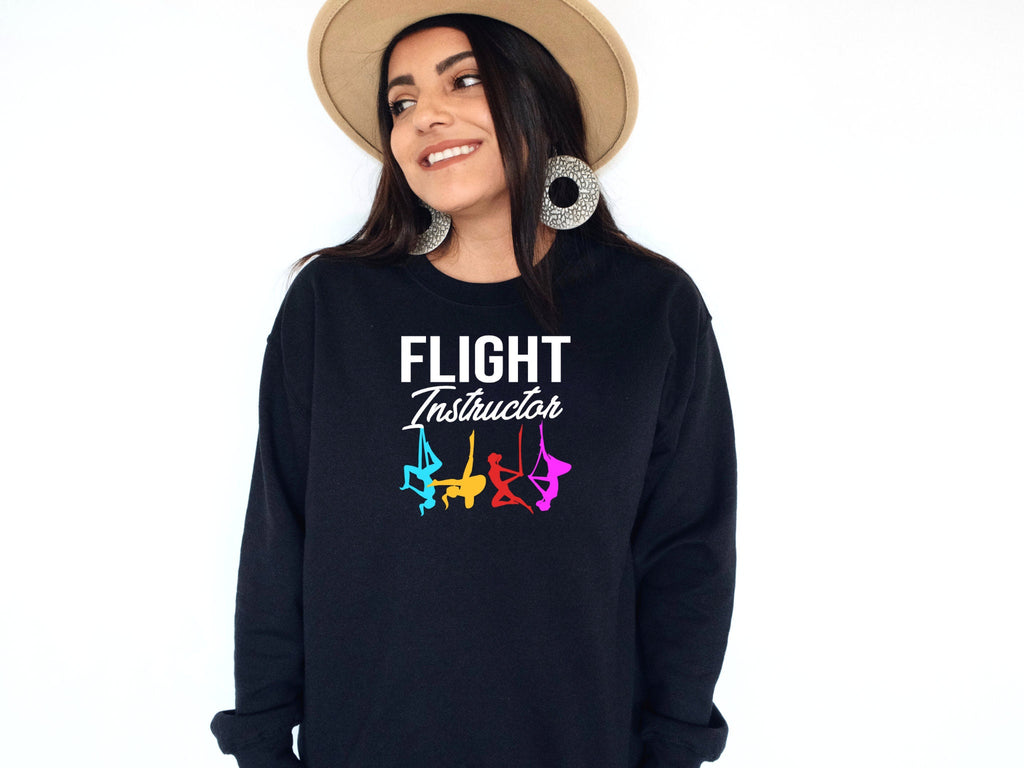 Aerial Dance Sweatshirt,Funny Aerial Yoga Shirt,Aerialist Gift,Acrobatic Dancer,Aerial Fitness,Aerial Yoga Instructor Sweatshirt, Aerialist