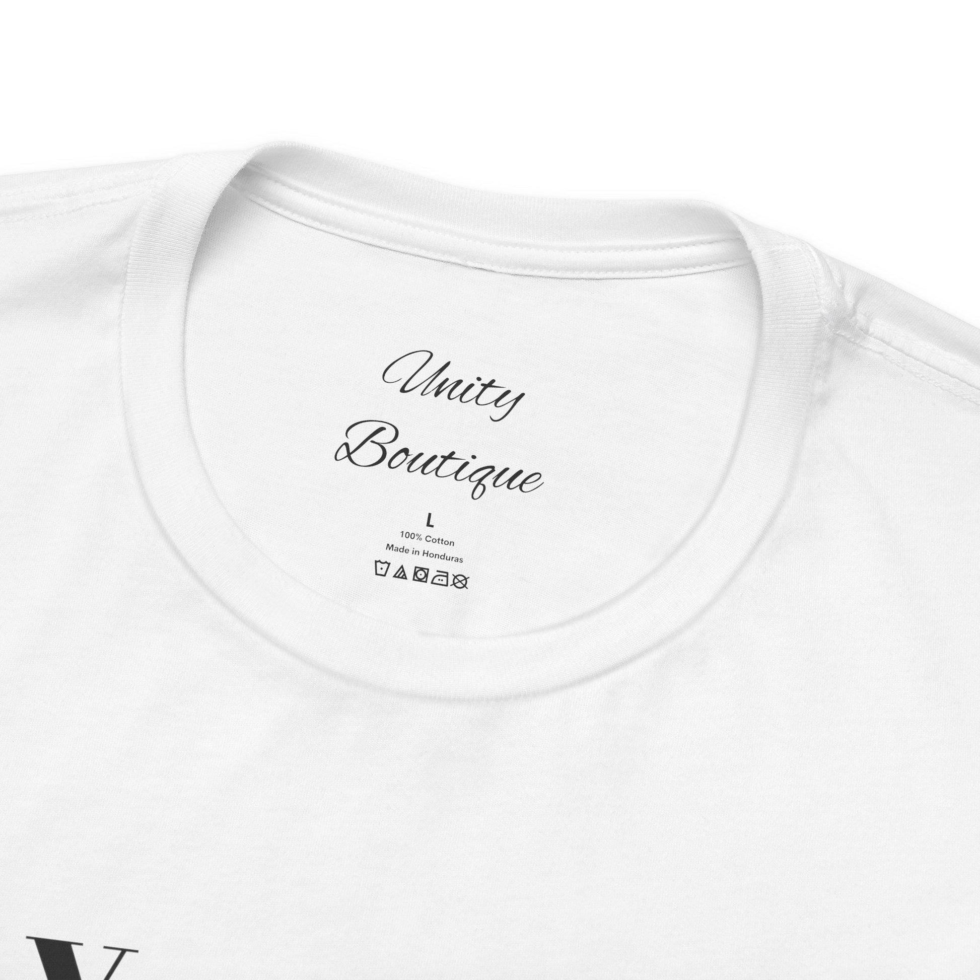 Be You. Be Jew. Unisex Jersey Short Sleeve Tee - Inspirational T-Shirt for Jewish Pride, Gift for Hanukkah, Jewish Holidays, Everyday Wear,