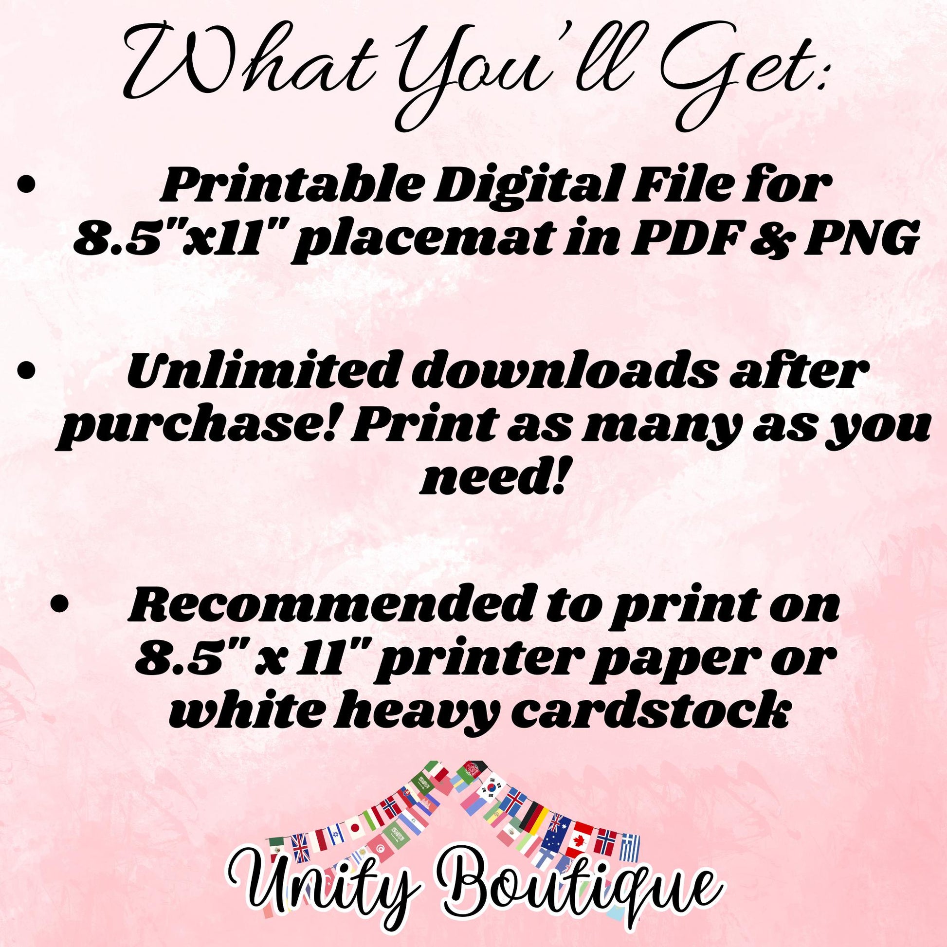 Valentine's Activity Placemat, Valentine's Day Party Favor