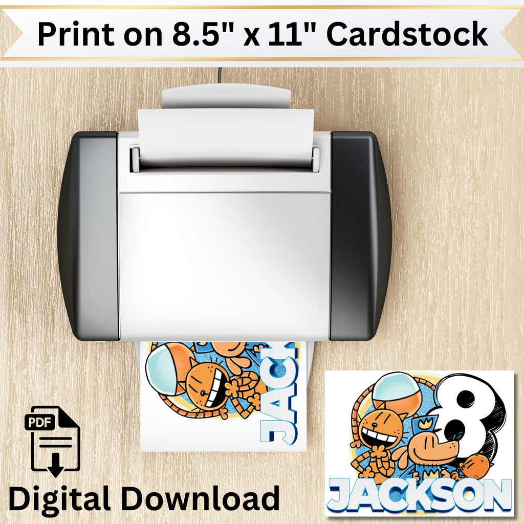 Personalized Dog Man Birthday Cake Topper, Custom Dog Man Superhero Party Decoration