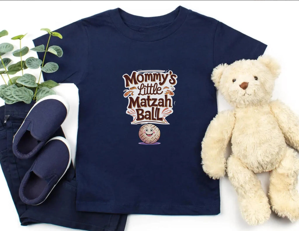 Mommy's Little Matzah Ball Shirt, Hanukkah Kids Shirt, Toddler Hanukkah Shirt, Jewish Kids T-shirt, Hanukkah Gift, Kids Chanukah Matzah Ball
