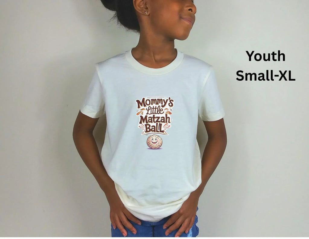 Mommy's Little Matzah Ball Shirt, Hanukkah Kids Shirt, Toddler Hanukkah Shirt, Jewish Kids T-shirt, Hanukkah Gift, Kids Chanukah Matzah Ball