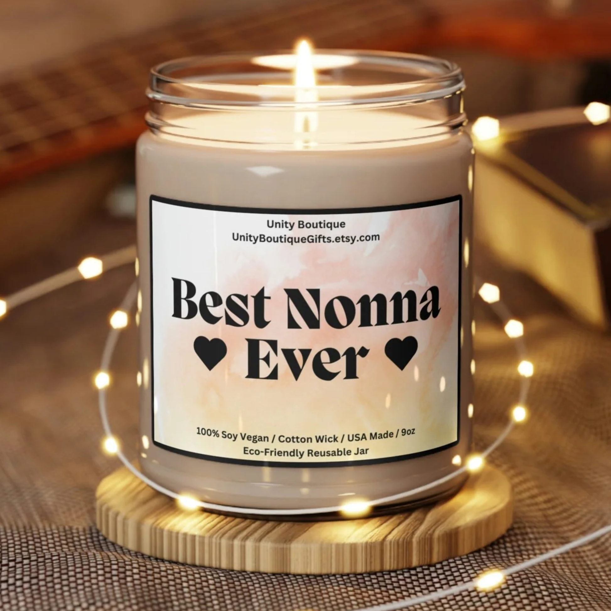 Best Nonna Ever Candle,100% Soy Candle, Italian Candle, USA Made Candle, Nonna Funny Candle,Mothers Day Gift, Nonna Candle Gift,Grandma Gift
